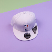 Кепка New Era NBA Logo Shadow Tech White 9FIFTY
