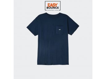 Футболка Obey Jumbled Basic Pocket Tee / navy