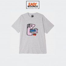 Футболка Obey Still Hungry / heather grey