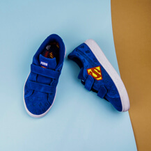 Детские кроссовки Puma Justice League Suede AOP V PS