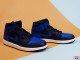 Мужские кроссовки Air Jordan 1 Mid / Obsidian Royal