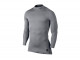 Компрессионная футболка Nike Pro Cool Compression LS / grey
