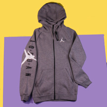 Толстовка Jordan Jumpman Air Fleece / grey