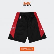 Шорты Nike Dry NBA Practice Short Chicago Bulls, black/red