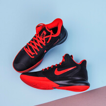 Мужские кроссовки Nike Precision III / black, university red