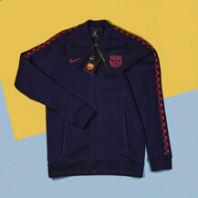 Толстовка Nike FC Barcelona Fleece Track Jacket