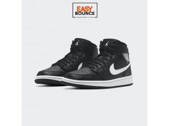 Кроссовки Air Jordan 1 Mid / black, white