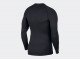 Компрессионная футболка Nike Pro Top Ls Tight / black