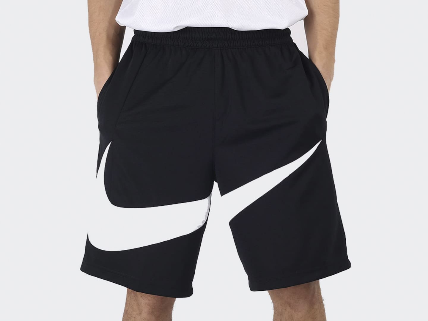 Nike Dri Fit big Swoosh шорты