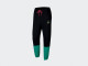 Брюки Air Jordan Jumpman Air Fleece Pant / black, court purple, barely volt