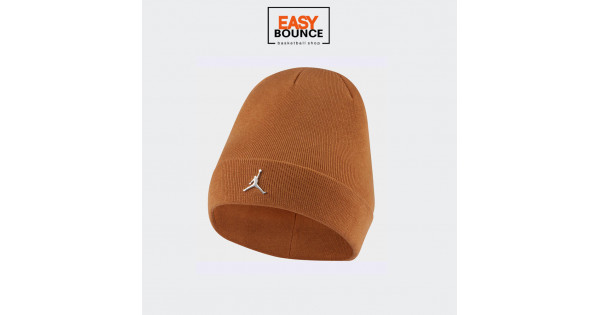 Шапка Jordan Cuffed Beanie Metal Jumpman / brown CW6402-201