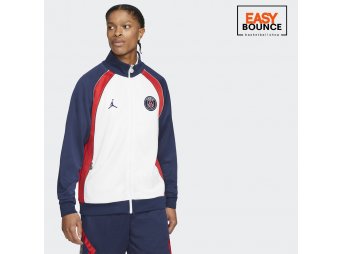 Куртка Air Jordan Paris Saint-Germain Suit Jacket / white, midnight navy