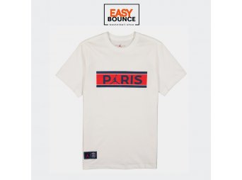 Футболка Air Jordan Paris Saint-Germain Short-Sleeve T-Shirt / white