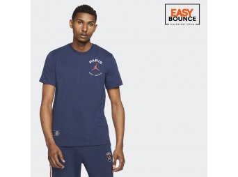 Футболка Air Jordan Paris Saint-Germain Logo Tee / blue