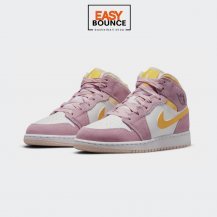 Кроссовки Air Jordan 1 Mid SE (GS) / Arctic Pink