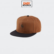 Кепка Carhartt WIP Logo Cap Bi-Colored / hamilton brown, black
