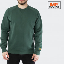 Свитшот Carhartt WIP Chase Sweatshirt 13 Oz / treehouse, gold