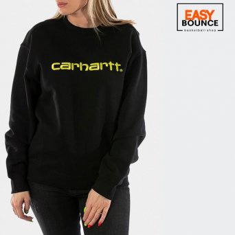 Свитшот Carhartt WIP W' Sweatshirt / black, lime