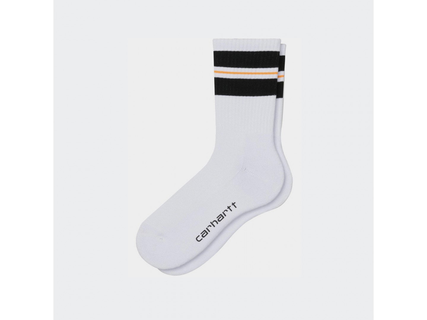 Носки Carhartt WIP Norwood Socks BLACK / WHITE / POP ORANGE 