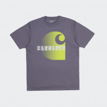 Футболка Carhartt WIP S/S Illusion T-Shirt DECENT PURPLE