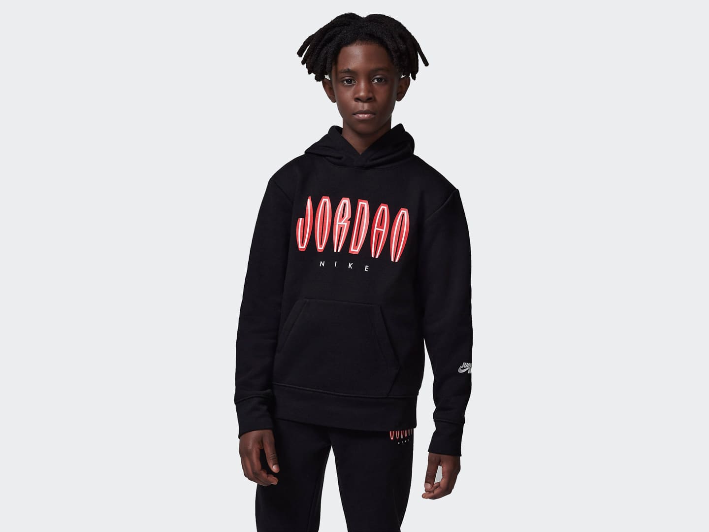 Толстовка Jordan Big Kids' MVP Jumpman Hoodie / black