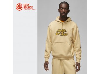 Толстовка Jordan MJ Flight MVP Jumpman Fleece Pullover Hoodie / sesame, black