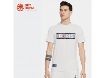 Футболка Air Jordan Paris Saint-Germain Short-Sleeve T-Shirt / birch heather