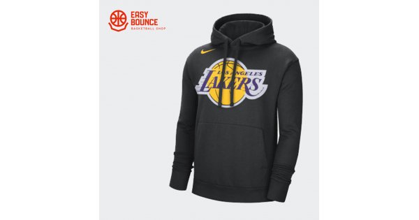 Nike NBA Hoodie Los Angeles Lakers Black AV3542-010 Size Small New