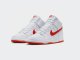 Кроссовки Nike Dunk High / white, picante red