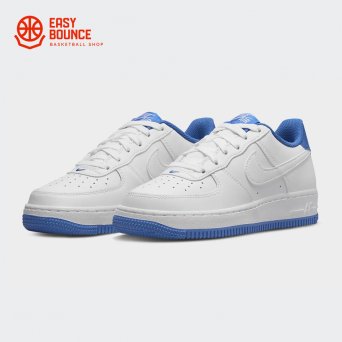 Кроссовки Nike Air Force 1 Low '07 grade school / white, light photo blue