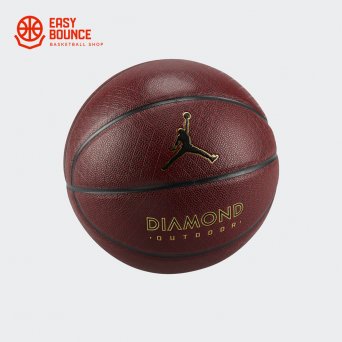 Мяч Jordan Diamond 8P / amber court, black, metallic gold