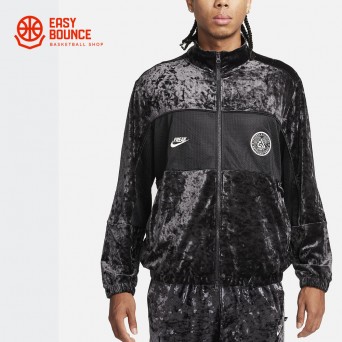 Толстовка Nike Giannis Men Velour Full-Zip Jacket / black