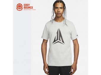 Футболка Nike Ja Morant Logo Tee / light smoke grey