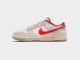 Кроссовки Nike Dunk Low / beige, red