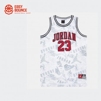 Майка Air Jordan 23 AOP Kids Jersey / white, red