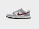 Кроссовки Nike Dunk Low / grey, white, red