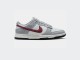 Кроссовки Nike Dunk Low / grey, white, red