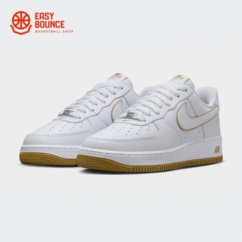 Кроссовки Nike Air Force 1 Low '07 / white, bronzine