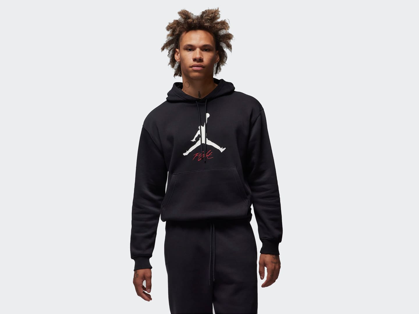 Толстовка Air Jordan Essentials Baseline Fleece Hoodie / black