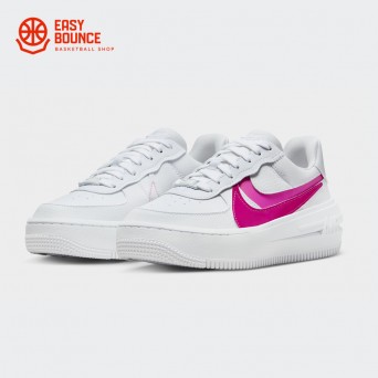 Кроссовки Nike Air Force 1 PLT.AF.ORM / white, pink