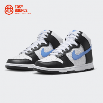 Кроссовки Nike Dunk High Retro / black, university blue