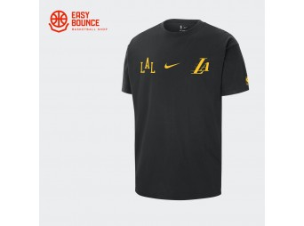 Футболка Nike NBA Los Angeles Lakers City Edition Courtside Max90 T-Shirt / black