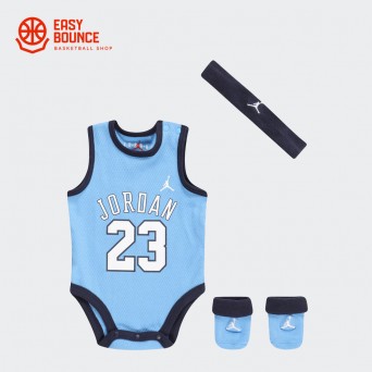 Набор Air Jordan 3-Piece Mesh Jersey Bodysuit Box Set / blue
