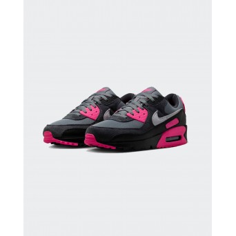 Кроссовки Nike Air Max 90 / grey, hyper pink, black