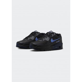 Кроссовки Nike Air Max 90 grade school / black, royal pulse