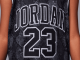Детская майка Jordan AOP 23 Printed Jersey / iron grey, black