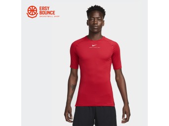 Компрессионная футболка Nike NOCTA Short-Sleeve Basketball Top / red