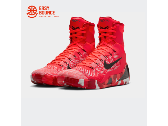 Кроссовки Nike Kobe 9 Elite High Protro / bright crimson