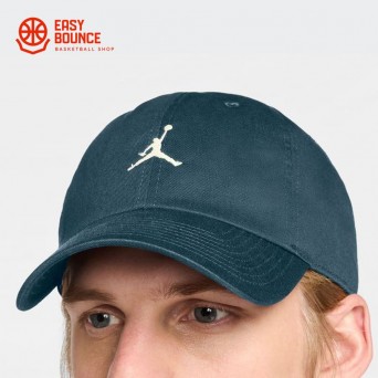 Кепка Air Jordan Club Unstructured Curved-Bill Hat / ash green, sail