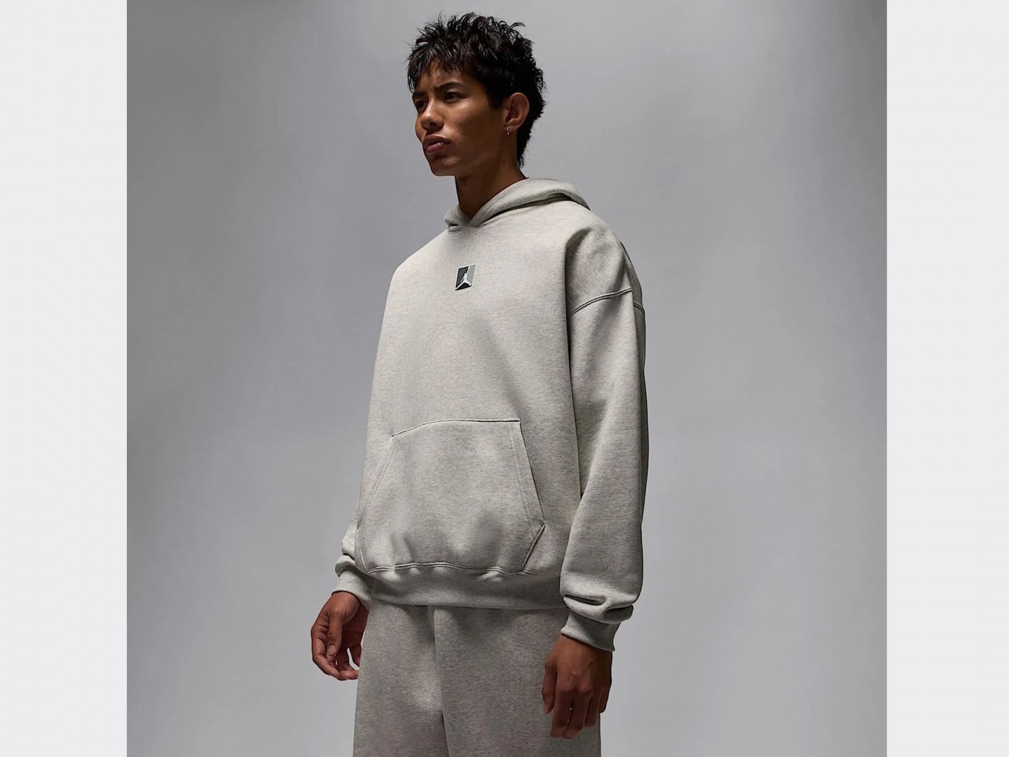 Толстовка Air Jordan Brooklyn Graphic Pullover Hoodie / grey